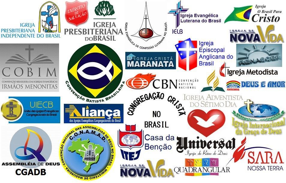 cronologia das igrejas evanglicas no brasil